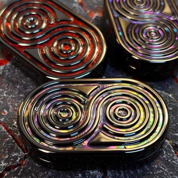 Brilliant Slider EDC – Herramienta Fidget de Acero Inoxidable para Aliviar el Estrés