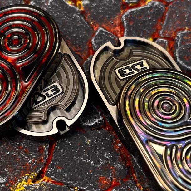 Brilliant Slider EDC – Herramienta Fidget de Acero Inoxidable para Aliviar el Estrés