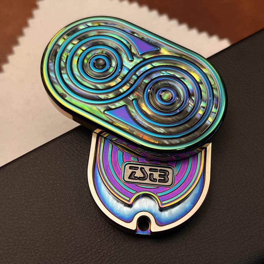 Brilliant Slider EDC – Herramienta Fidget de Acero Inoxidable para Aliviar el Estrés