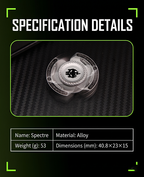 Fidget Spinner de Metal Spectre