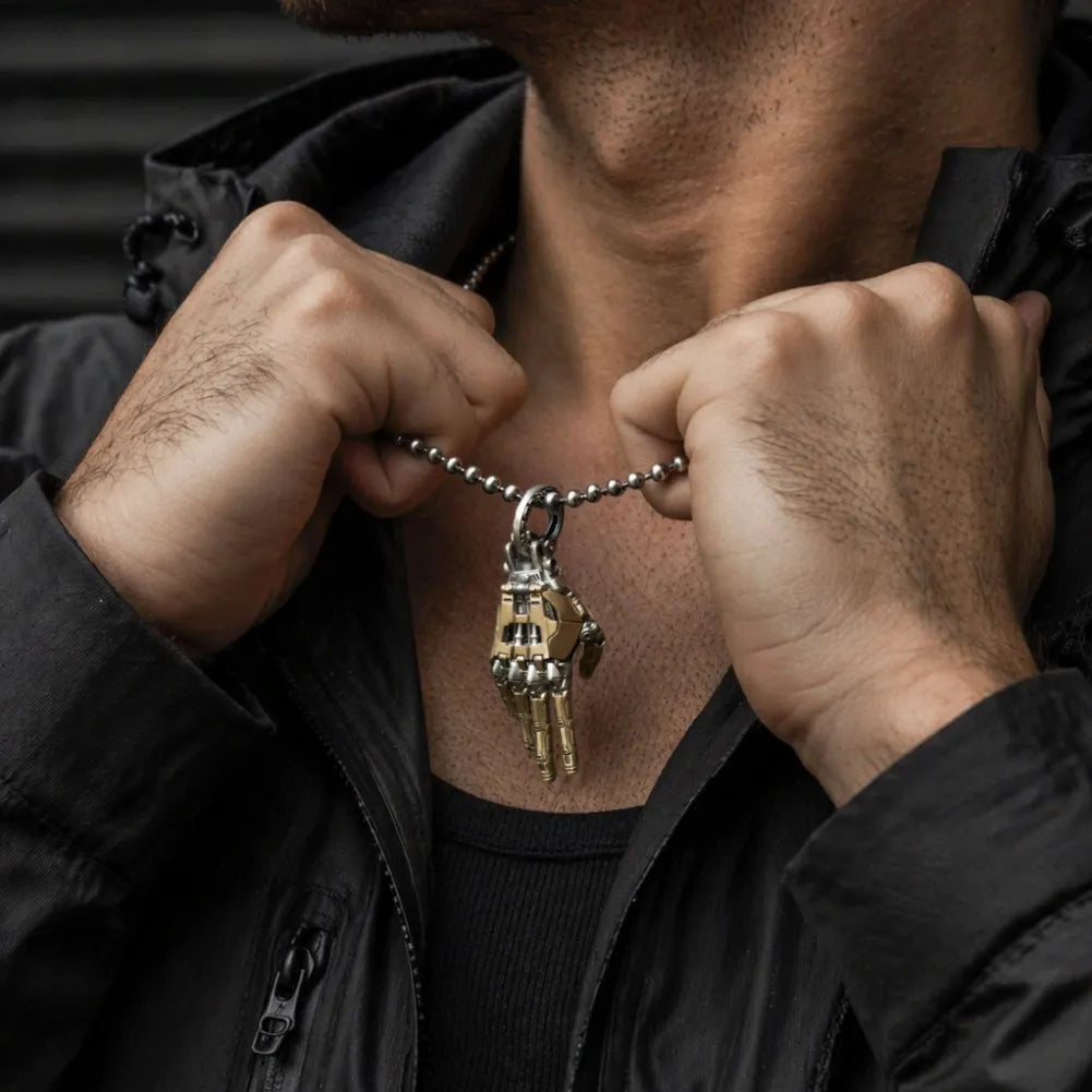 Mechanical Hand Pendant - Right