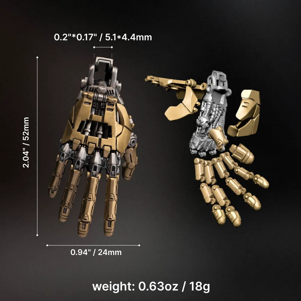Mechanical Hand Pendant - Right